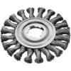 Lessmann 473.21X X-Lock Steel Knot Wheel Brush 125mm Non Spark