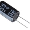 Kondensator elektolityczny 100uF 400V 105C 18x30mm 1szt