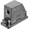 Grommet housing, size 16B, die-cast aluminum, 1 x M32, angled, screw locking, IP65/IP68/IPX9K, 19405161512