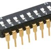 Przełącznik DIP DPST do druku 100 mA przy 6 V DC -40 → +85°C