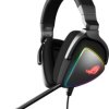 Słuchawki wokółuszne Asus ROG Delta 90YH00Z1-B2UA00, z mikrofonem, czarne