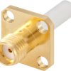Złącze jack SMA Montaż na panelu Żeński 50Ω Lutowane