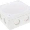 Cable junction box, no. of entries: 4, 4.0 mm², white, IP66/IP67, 10060610