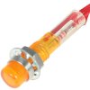 Kontrolka 240V Pomarańczowy 6.4mm LED Wyprowadzenia CAMDENBOSS