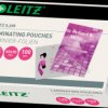 73690002 Laminating films, for business cards, 90 x 60 mm, pack of 100