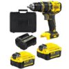 Wiertarko-Wkrętarka Akum. Udarowa V20 2*4.0Ah