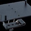 7350001161723 Bracket for top-hat rail, Nvidia Jetson, steel, black