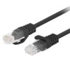 PATCHCORD KAT.6 UTP 0.25M CZARNY FLUKE PASSED LANBERG 10-PACK