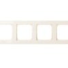 Sonata Ramka Poczwórna Ecru R-4R/27