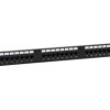 Patch panel NAVI LED UTP kat.6 24 porty LSA 1U PKL002