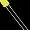 5234Y1D-JHC-C LED 5.1mm, wired, yellow, 500 mcd, 110°/50°