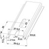Szyna TS 35x7,5 ocynk (perforowana 5,2x25mm) - 1000 mm (za szt.)