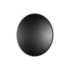 Okrągły kinkiet czarny zewnętrzny ARIA LED 9W Ø18cm IP54 na taras 11565 Nowodvorski