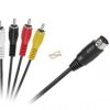 KABEL DIN-4xRCA 1.8m