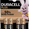 Baterie AA Duracell Plus Power LR06 15071649, 1.5 V, alkaliczno-manganowe, 4 szt.