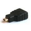 Adapter SAVIO CL-17 (HDMI M - Micro HDMI F kolor czarny)