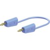 Stäubli 641033-15023 LK-4A-S10 Test lead 150 cm blue, flexible, stackable plugs