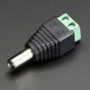 Adafruit Male DC Power adapter - 2.1mm plug to screw terminal block