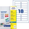 J8871-5 Magnetic signs, 78 x 28 mm, inkjet, A4, 40 labels
