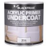 Blackfriar BF0380002D1 Quick Drying Acrylic Primer Undercoat Grey 1 litre