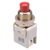 1212A6 APEM On-(Off) Red Momentay Push Button Switch SPST-NC 8A