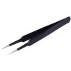 Quadrios 23EC153 ESD Tweezers Pointed Anti-Static Durable 201 Stainless Steel