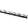 PATCH PANEL 24 PORT 1U 19” KAT.6A SZARY LANBERG