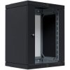 Wall enclosure, 15U, (H x W x D) 766 x 600 x 600 mm, IP20, steel, black, WGX-1506TS.G1