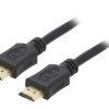 Kabel HDMI, wtyk z obu stron, PVC, czarny, 30AWG, materiał wykonania żyły: CCS, dł. przewodu: 4,5m CC-HDMI4L-15