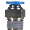 Złączka pneumatyczna R 1/4 Wciskane 6 mm RS PRO Adapter gwintowany prosty