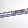 Commodore 64C 'Ultimate 64' grey badge 0.5mm thick