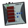 Miernik parametrów sieci 3-fazowy 12-400V AC 1-9000/5A 10-100Hz cyfrowy tablicowy 96x96mm DMM-4T