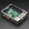 Adafruit Raspberry Pi B+ / Pi 2 / Pi 3 Case - Smoke Base - w/ Clear Top