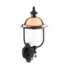 VT-853 Kinkiet ogrodowy kierunek oprawy: góra czarny - Miedż 7532 V-TAC