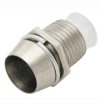 Oprawka do diod LED 5 mm, metalowa, wypukła