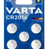 bateria litowa Varta CR2016 - 5 sztuk