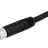 Złącze M8, żeńskie, PIN:4, wtyk, proste, 30V 8-04AFFM-SL7A05