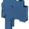 Plug, spring balancer connection, 0.08-4.0 mm², 1 pole, 24 A, 6 kV, blue, 3040737