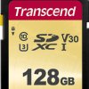 Transcend Premium 500S SDXC 128 GB Class 10, UHS-I, UHS-Class 3, v30 Video Speed Class