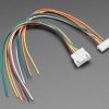 2.5mm Pitch 6-pin Cable Matching Pair - JST XH compatible