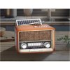 Radio FM LTC103UBC NETTA Retro Z panelem solarnym, USB/FM/AM/SW