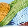 Złącze splatane Szary Polichlorek winylu HellermannTyton 20 mm 100m