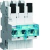MCB SLS Wyłącznik nadprądowy selektywny 3P, E, 63 A, szyny Cu 40-12x5/10mm HTS363E