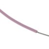 Przewód do urządzeń PTFE PTFE Różowy, 25m 0,34 mm² 19/0,15 mm, 600 V, -75 → +200C, Ø 1.35mm, RS PRO BS3G210