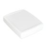 Obudowa uniwersalna Z124B, 144,6 × 184,7 × 38,5 mm, ABS, biała, z panelami bocznymi, Kradex