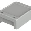Aluminum enclosure, (L x W x H) 159 x 128 x 60 mm, light gray (RAL 7035), IP69K, 00163225