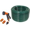 Faithfull 710391665024606 PVC Garden Hose 50m with Fittings & Spray Gun