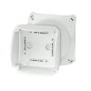 Puszka odgałeźna n/t bez zacisków 130x130x77mm szara IP66/67 KF 0600 H 62000085
