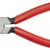 Knipex 22 01 140 dla elektroników i mechaników Szczypce okrągłe proste stal elektrotechniczna chromowo-wanadowa 140 mm
