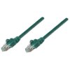 Intellinet 342469 Network Patch Cable, Cat6, 0.5m, Green, CCA, U/UTP, PVC, RJ45